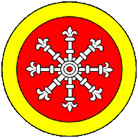 The populace badge of the Sylvan Kingdom of thelmearc