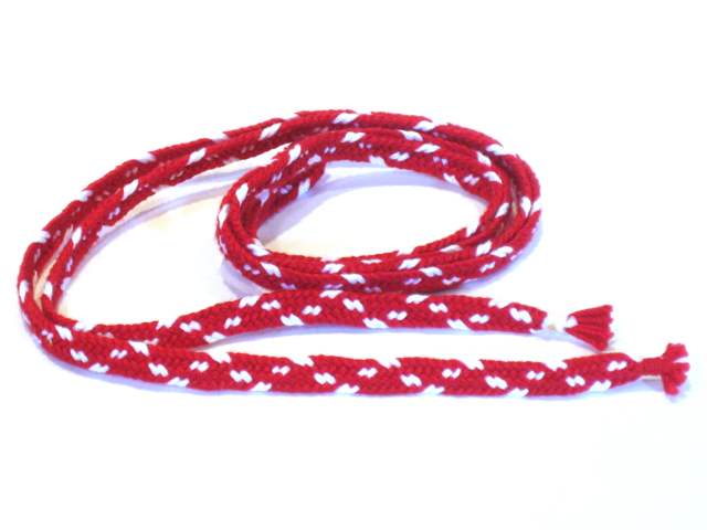 2 plies of cotton crochet thread per strand