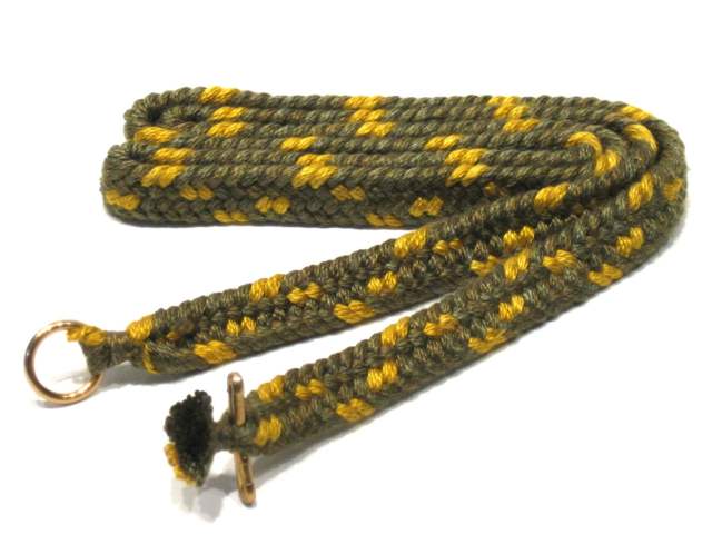 24 plies of lace weight silk yarn per strand