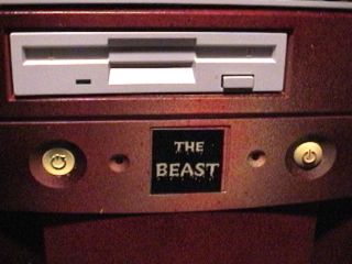 The Beast, close-up of the basebadge