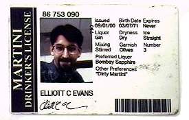 Martini Drinker's License