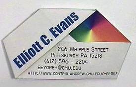 Front of card