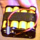 The battery pack I'm using for the receiver.