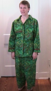 Peacock Pattern Pyjamas