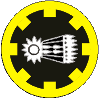 The populace badge of the Barony Marche of the Debatable Lands